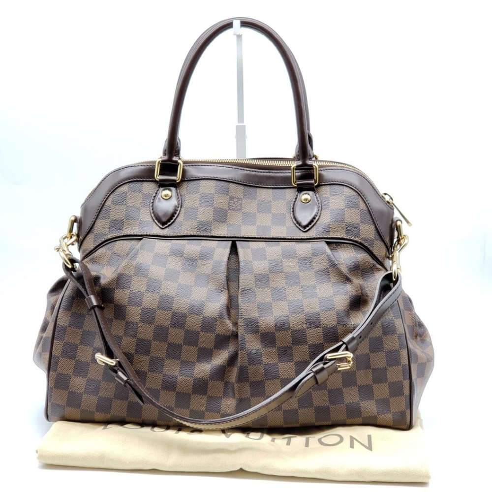 Louis Vuitton Trevi GM Damier Ebene Shoulder Bag - Picture 2 of 15